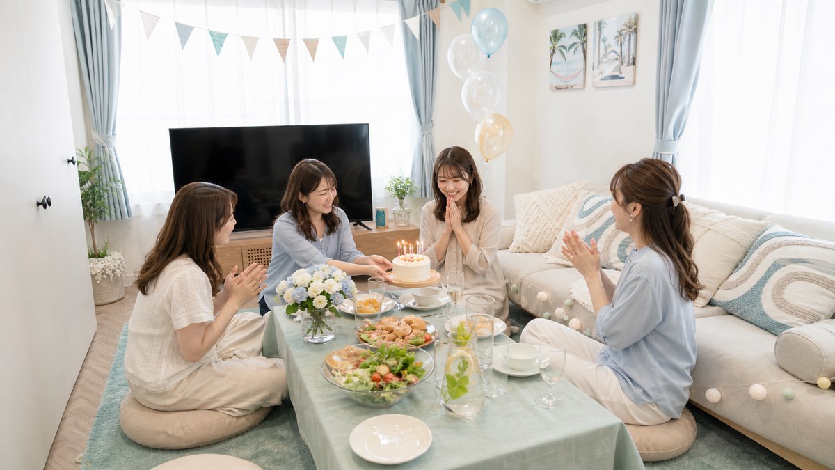 誕生日会のイメージ