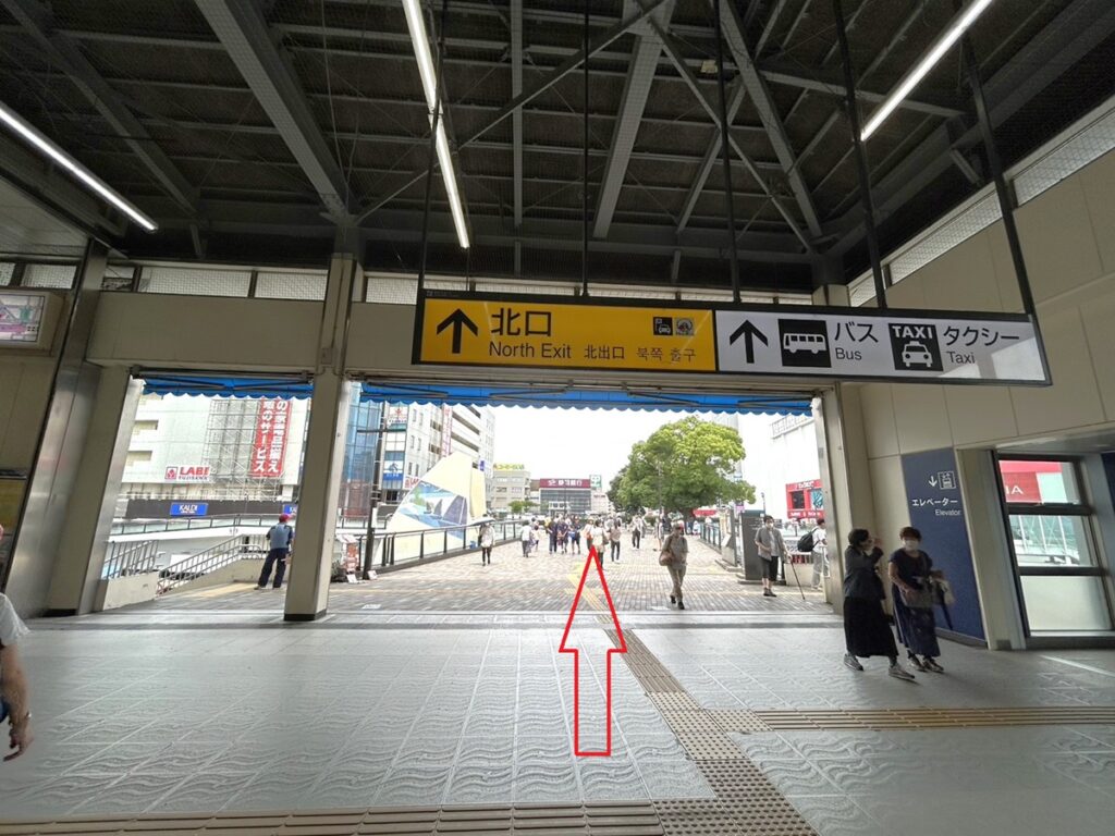 藤沢店への道順1